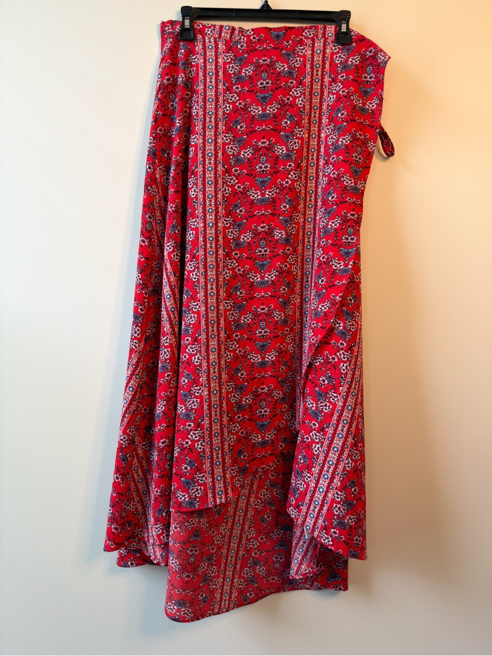Blue Rain x Francesca's Asymmetrical Wrap Skirt